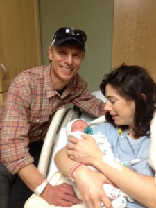 Baby Will and proud parents