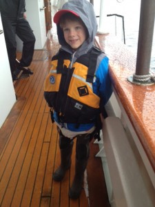 Nate, ready for kayaking