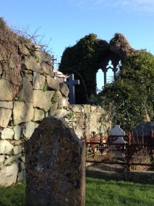 13th century church in Tomhaggard, Ireland