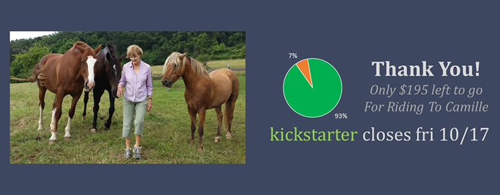 Kickstarter Thank You – Final Few Days!